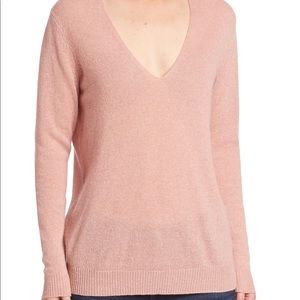 ❗️SALE❗️Theory Linen V-Neck Pullover